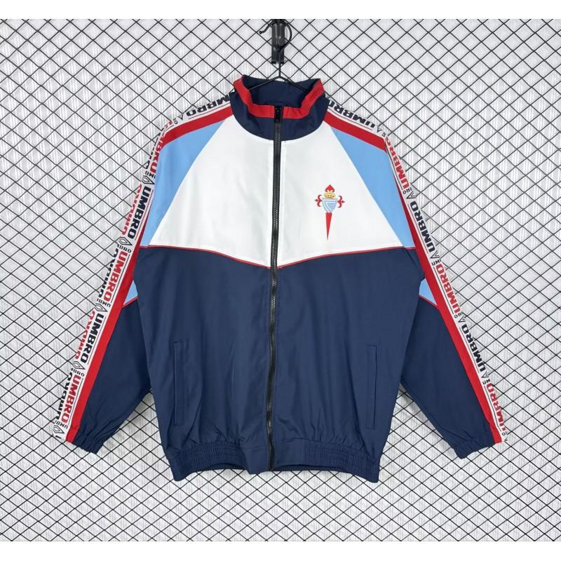 Maglia da Calcio Stile Vintage Giacca Sportiva Casual da Adulto Giacca a Vento Tutto