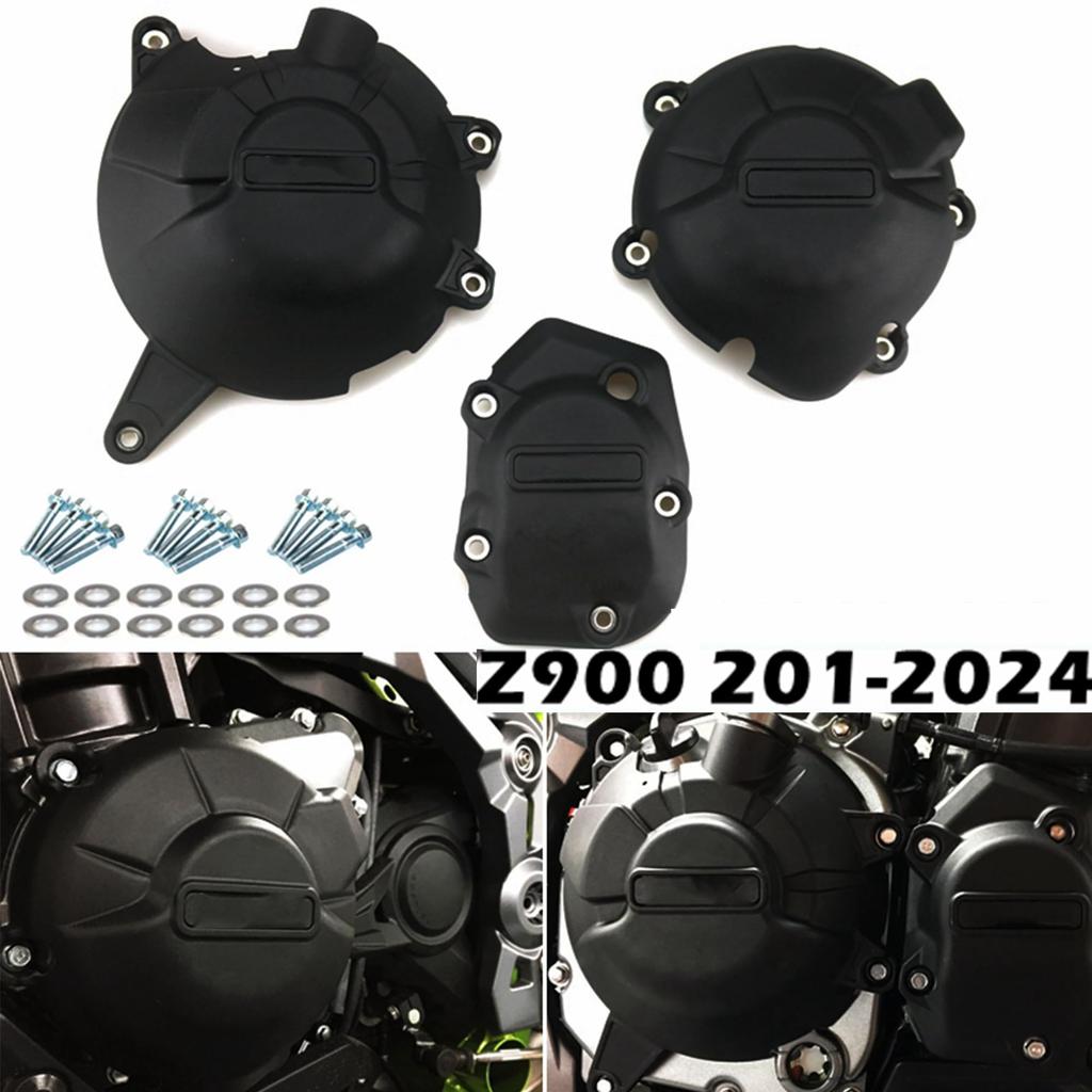 Yoothi Compatible with Kawasaki Z900 Engine Z900 SE Engine Protective Cover for Motorcycle Engine Case Guard Kawasaki Eliminator Engine Guard Cover
