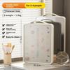 Stainless Steel Cutting Board Double Sided Antibacterial Chopping Board Cut Vegetables Meat Stand-up Cutting Boards Mats
