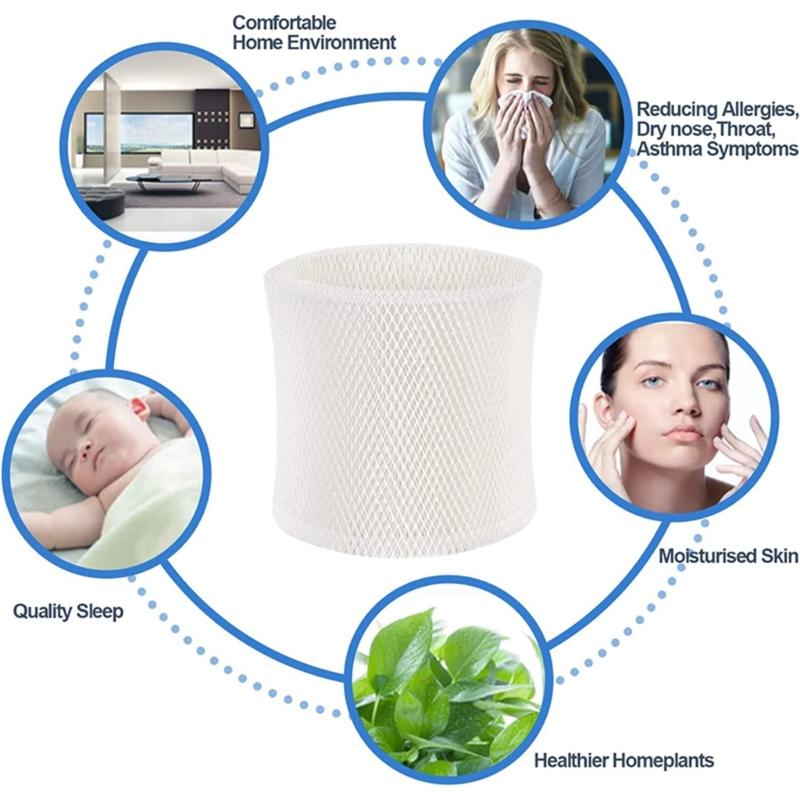 Fill Cool Mist Humidifier Wicking Filter for Honeywell HC-888 Prevent White Dust