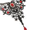 Gothic Lace Clavicle Halskette - Übertriebener Schmuck im europäischen Stil für Damen