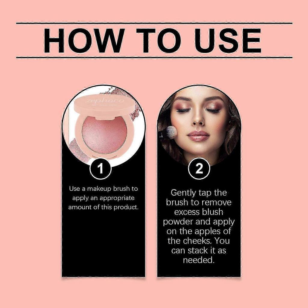 Nude Pink Blush with Luminous Pearl Finish  Natural, Buildable, Easy-to-Apply Soft Glow Makeup for Radiant Cheeks, 5g