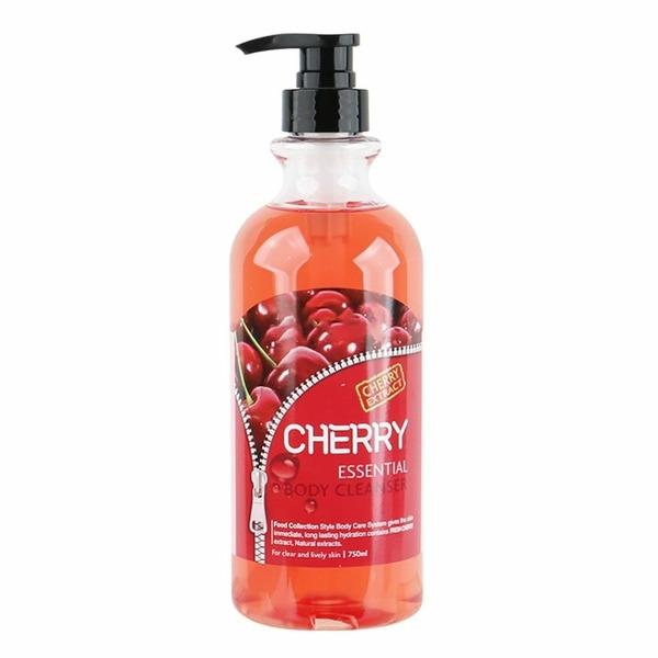 Soft, dense foam, fruit-scented cherry body cleanser, 750ml (WA82472)