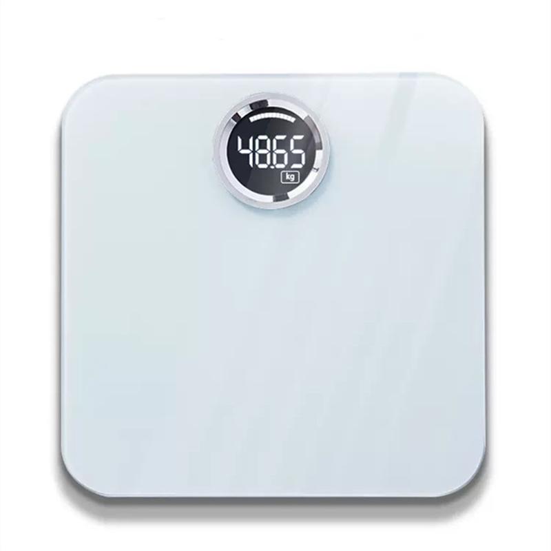 

Весы для ванной комнаты, большой экран, ЖК-дисплей, стекло, умные электронные весы, напольные весы для жира, цифровые весы для баланса тела, весы S1