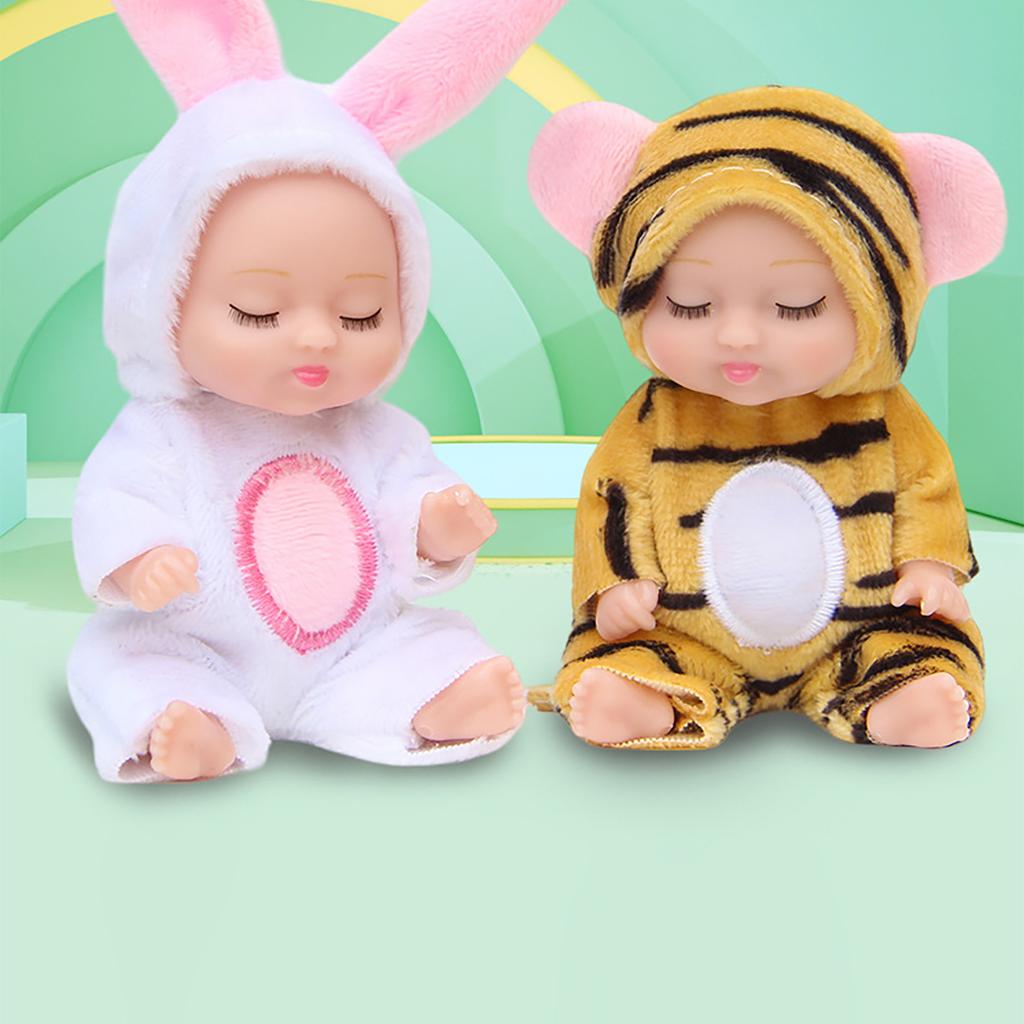 Reborn Doll Bjd Simulation Doll Children'S Soothing Toy Cartoon Cute Mini Gift