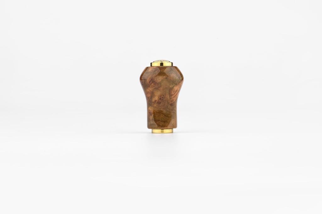 Gomexus Wooden Reel Handle 22mm Replacement Knob for Shimano and Daiwa CQ BFS Vanquish Compatible with Spinning and Baitcasting Universal Fit for