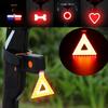 Bicycle , USB Rechargeable, Bike Rear Light, 5 Modes Ultra Bright, Waterproof, Easy To Install for Any Bikes