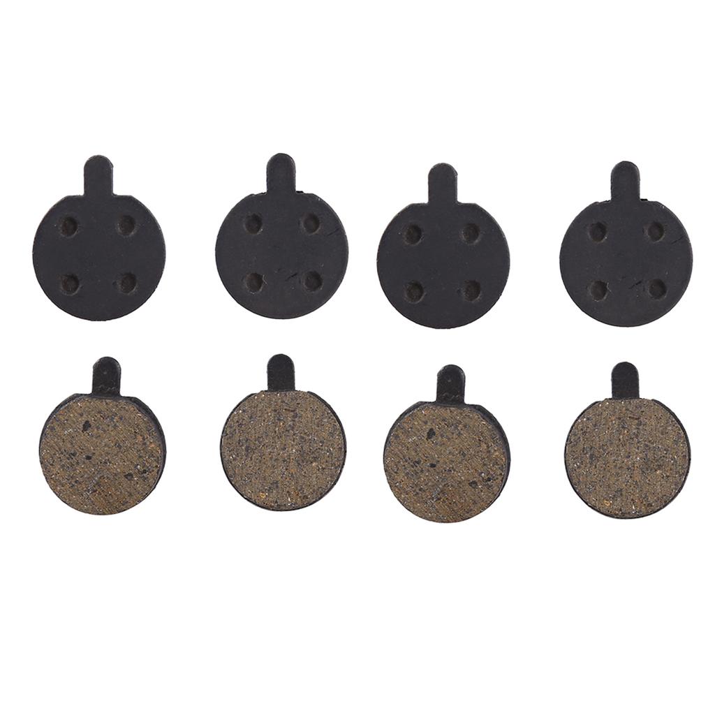 Pads For  , 4 Pairs Black High Quality Resin Electric Sc Pad For Mountain Bike   Rake Scooter Disc Semimetal Disc Brake