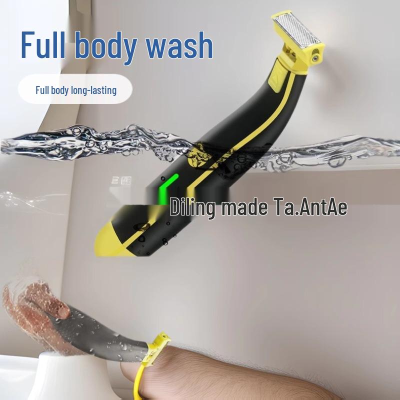 Portable USB Rechargeable Men's Electric Razor for Legs & Armpits