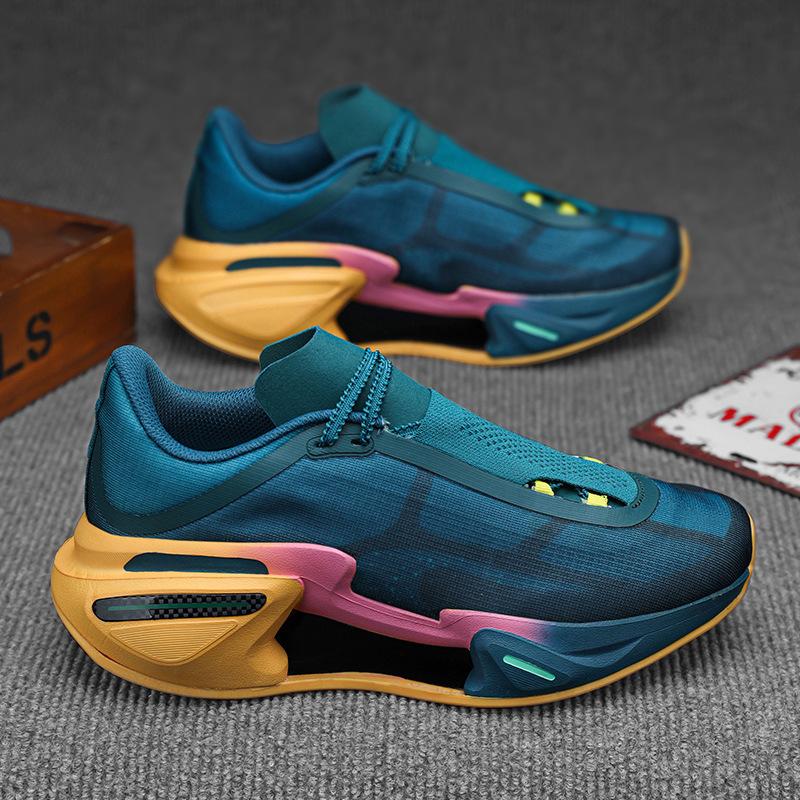 

Большие Jueying 3 Плоские Сменные Кроссовки для Бега с Высоким Отскоком Мужские и Женские Парные Легкие Кроссовки с Амортизацией Модная Мужская Обувь 36 темно-зеленого