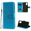 Samsung Galaxy A53 5G Flip Case, Mandala, Blue