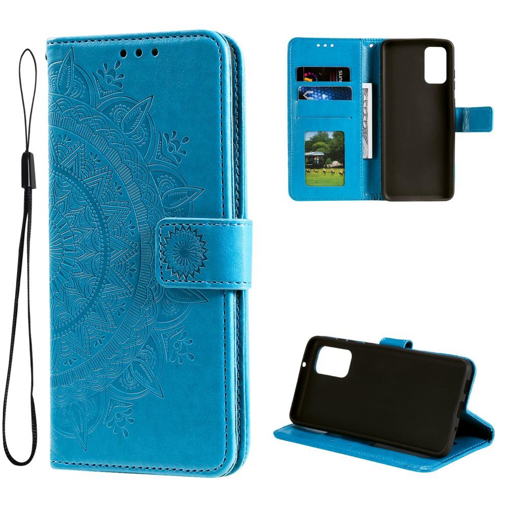 Samsung Galaxy A53 5G Flip Case, Mandala, Blue