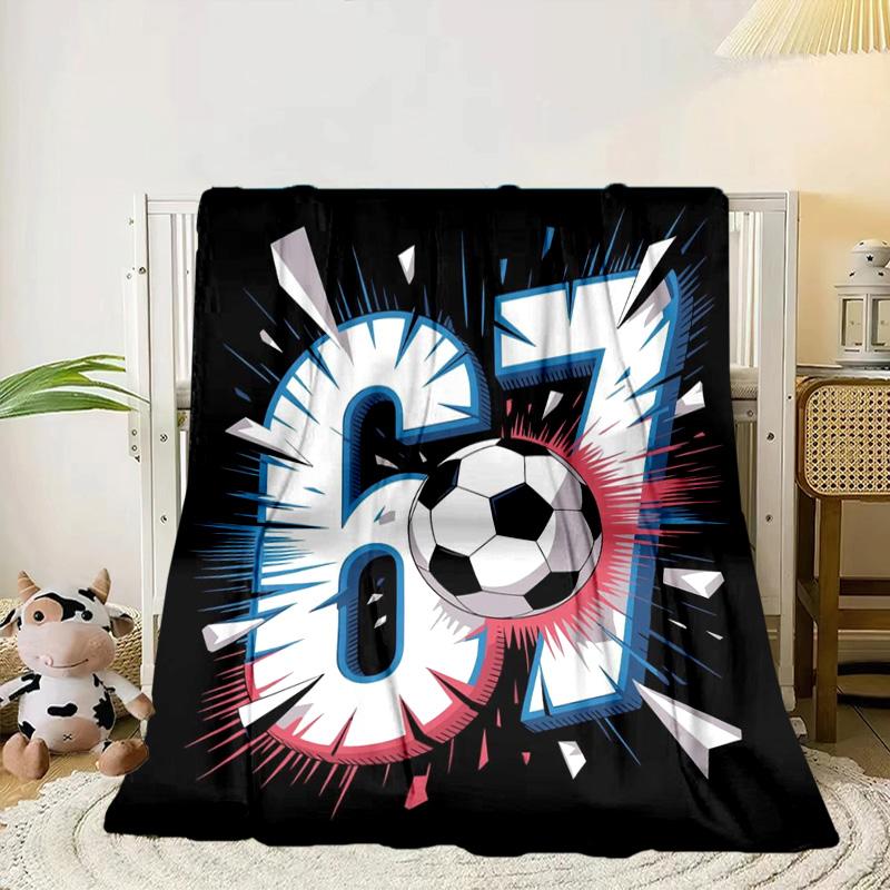 Royal Hands Holding Number 67 Portable Blanket/Soft Blanket Bedding Blanket Suitable for Travel Camping Living Rooms Offices Sofas Fan Gifts