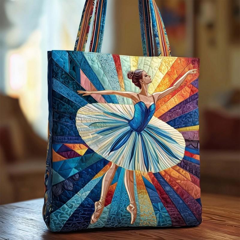 Girls Fashion Tote Bag Digital Print Quilted Shoulder Medium Size Street Style