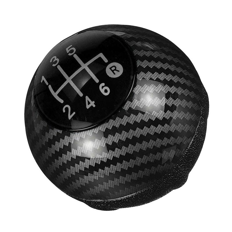 6 Speed Gear Shift Shifter Knob Head Ball Fit for Fiat 500 2012 2013 2014 2015 2016 2017 2018