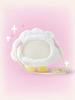 27cm New Simulation Food Dumpling Crossbody Bag Series Plush Toy Figurine Cartoon Anime Cute Gift for Friends Fun Doll