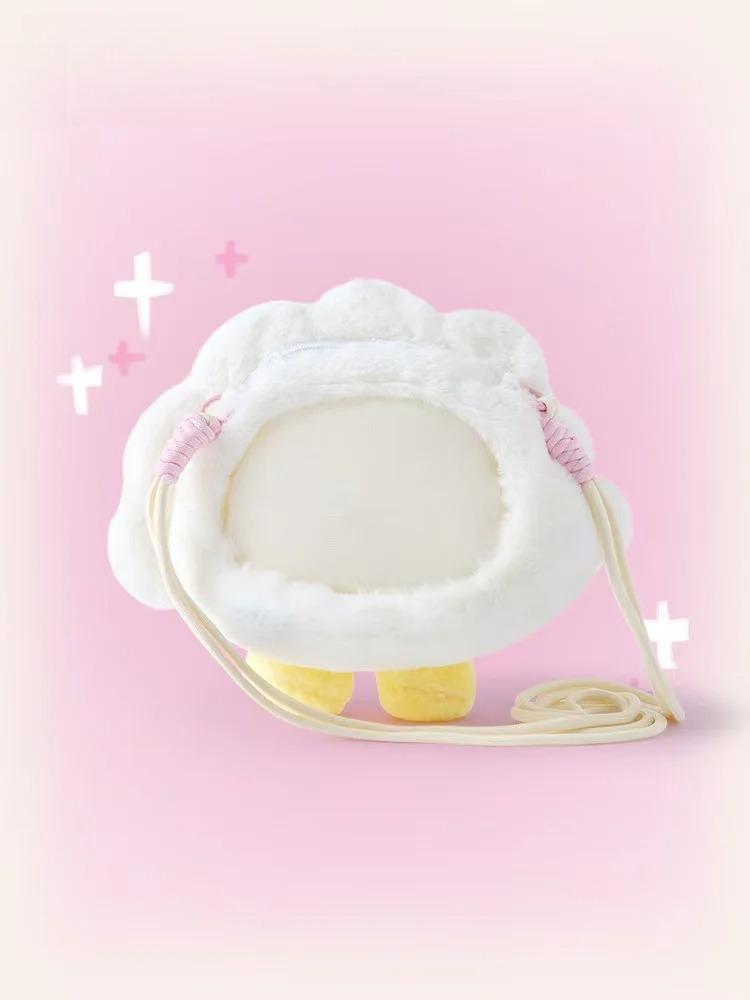 27cm New Simulation Food Dumpling Crossbody Bag Series Plush Toy Figurine Cartoon Anime Cute Gift for Friends Fun Doll