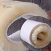 Wool Blend Insole 2 Pairs Shoe Insert Fall Winter Warm Thick Fuzzy Warmth Enhancing Soft Cushioning Men Women Snow Boot Inner Sole Foot Pad Plush