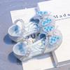 Girls' Half Sandals Summer Water Diamond Soft Bottom Princess Shoes Children's Baotou Baby Little Girl Single Shoes