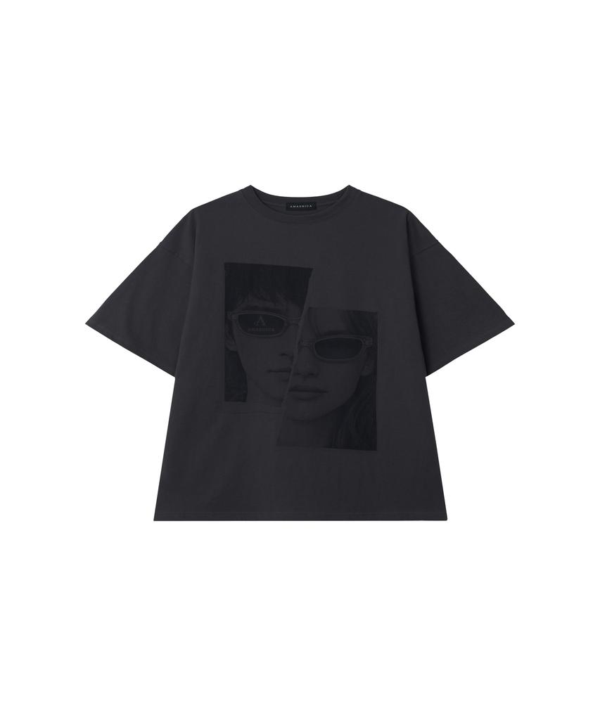 Amasika Unisex Pictorial Vintage Print T-Shirt