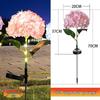 Solar Hydrangea Garden Stake Lights