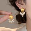 1Pair Fashionable Women's Stud Earrings with Fashionable and Exquisite Temperament, Fashionable Fringed Women's Stud Earrings Suitable for Daily Wear