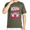 Rock For him Round Neck tshirt unisex Behind Every Basketball Player Who Believes In Himself Is A Basketball Mom Who Believed In