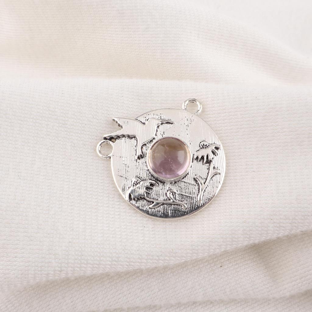 Ametrine Pendant, 925 Solid Sterling Silver Gemstone Jewelry, Handmade Pendant, For Thanksgiving
