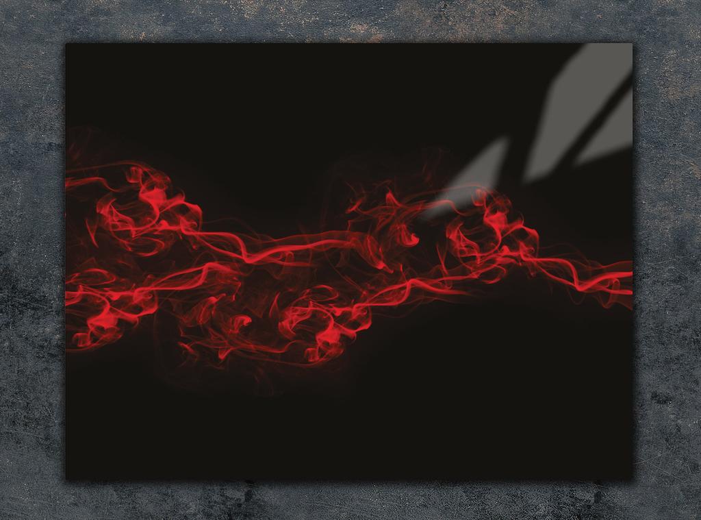 TAGLIERE IN VETRO 40x30 NERO