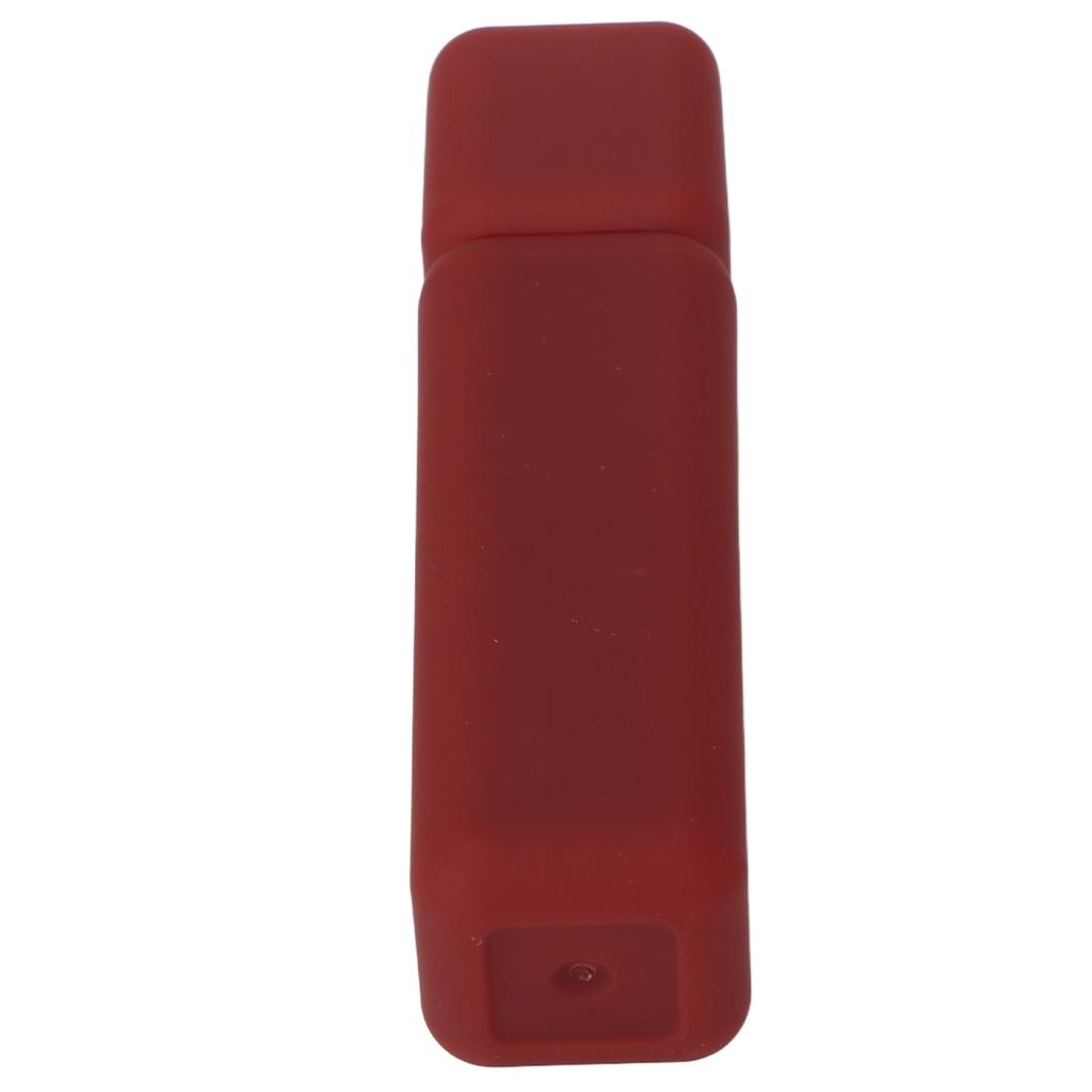 5 Pcs Empty Lip Gloss Tubes Rubber Paint Frosted Texture Refillable Rectangular Lip Balm Bottles Red