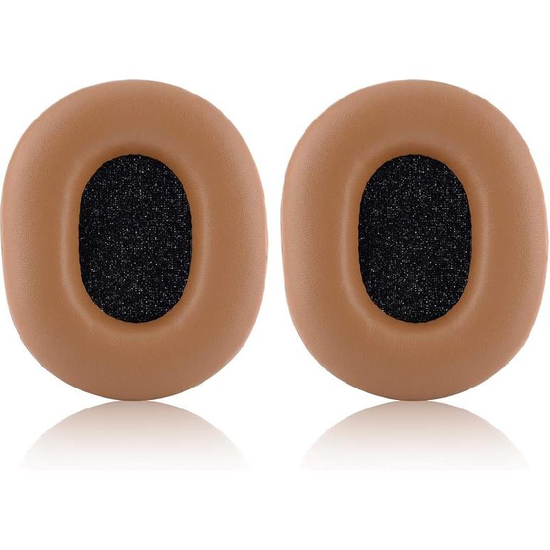 Replacement Earpads for Audio-Technica ATH M50X M40X M30X M20X Professional Studio Monitor Headphones with Protein Leather & Memory Foam Ear Cushions