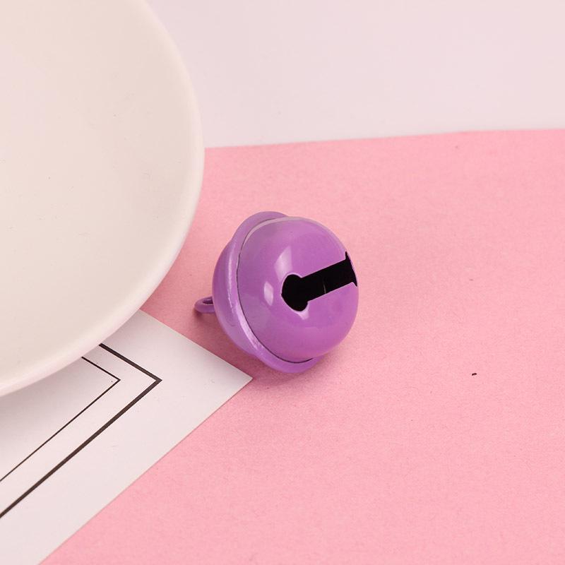 22mm Colorful Metal Bells for Jewelry, Keychains & Christmas Décor