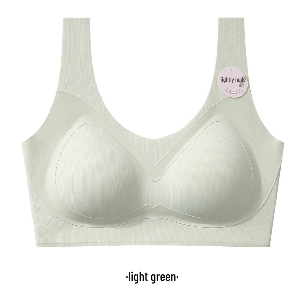 Seamless Lift Bra: Thin, Wide-Strap, Anti-Sagging Push-Up for Large Busts, Comfortable Wire-Free Support for Women