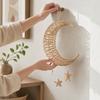 Moon Wall Hanging Decor for Boho Home Interior Bedroom Living Room