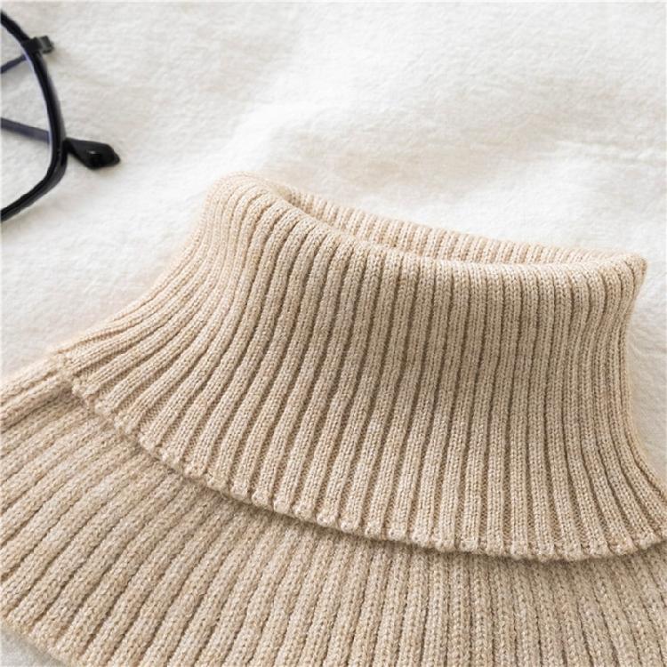 Elegant Knitted Winter Scarf Casual Office Neckerchief Travel Friendly Scarves for Outdoor Use