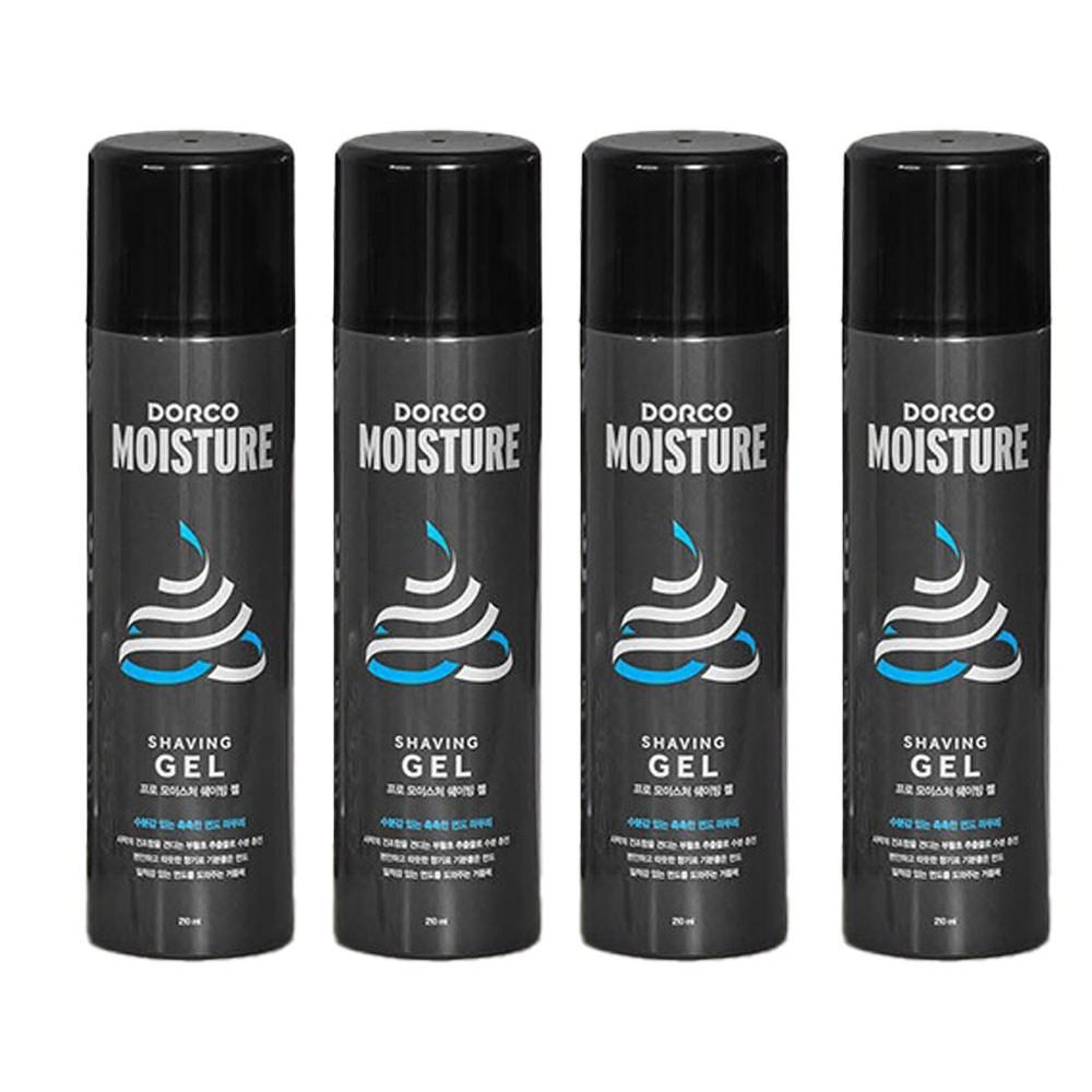 Dorco Face Intensive Repair Shaving Gel 4 pcs 210ml