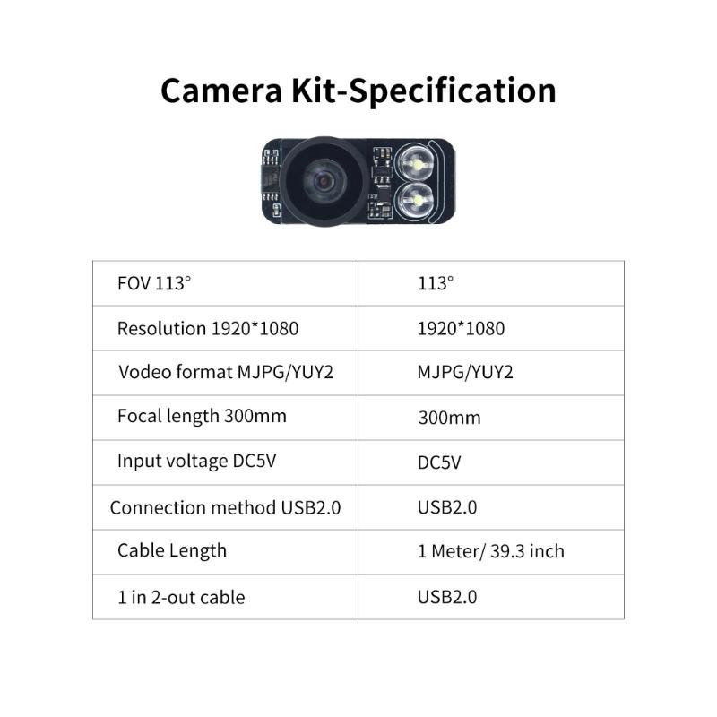 Clear 3D Printing Monitoring Camera Live Viewing Toolless Setups For K3C K3C K3M K3MC Models