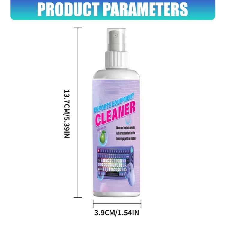 100ml Keyboard Cleaning Fluid Safe For Delicate Laptop Screens And Gaming Keyboards Not Leaves Residues