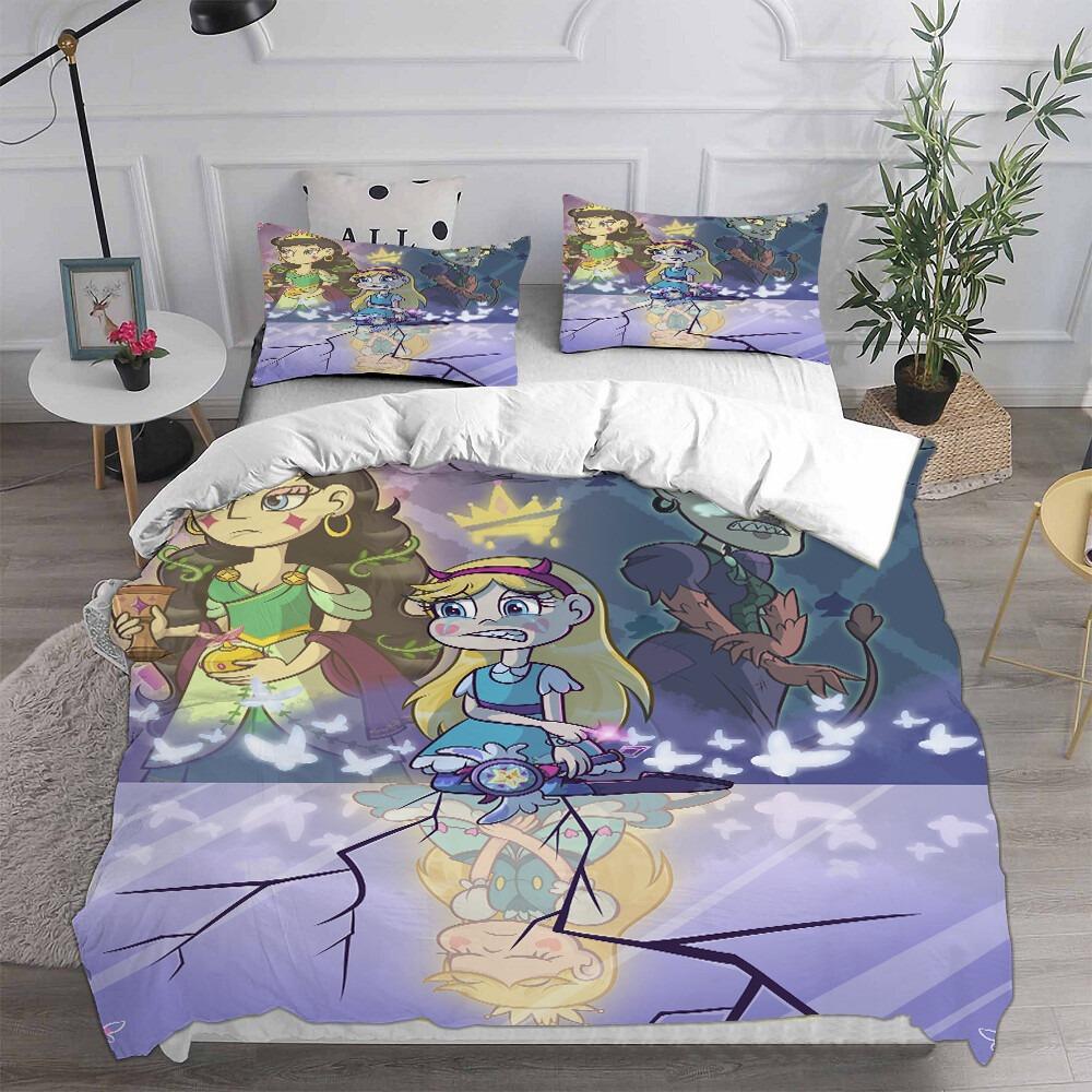 Star Vs The Forces Of Evil Princessduvet Cover Pillowcase Bedding Set Adult Boy Girl Bedroom Decoration Children Single Double S