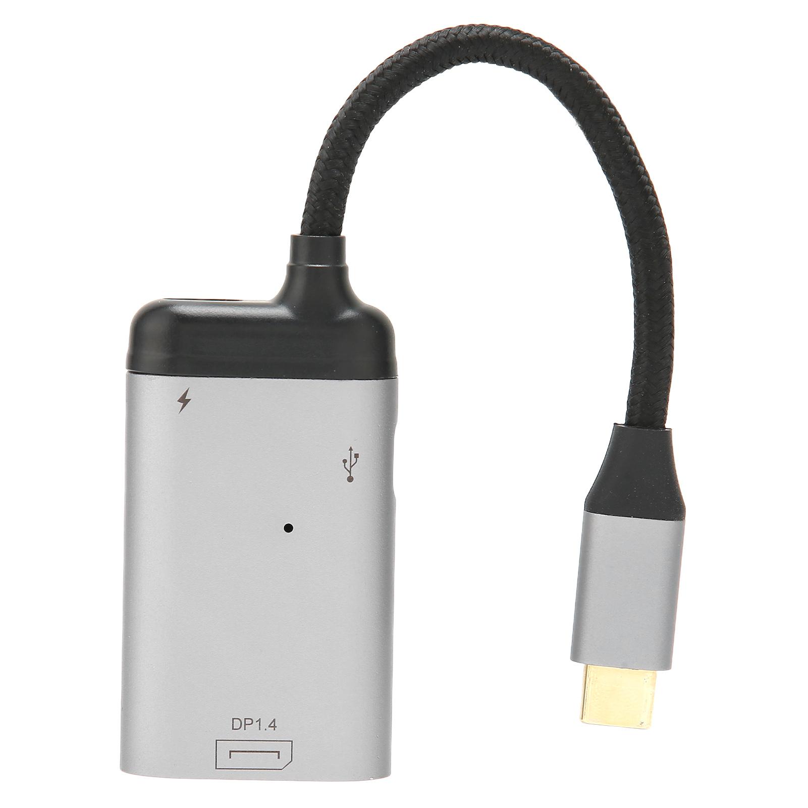 

Адаптер JORINDO TypeC - DisplayPort с подачей питания 100 Вт Портативный адаптер TypeC - DP для