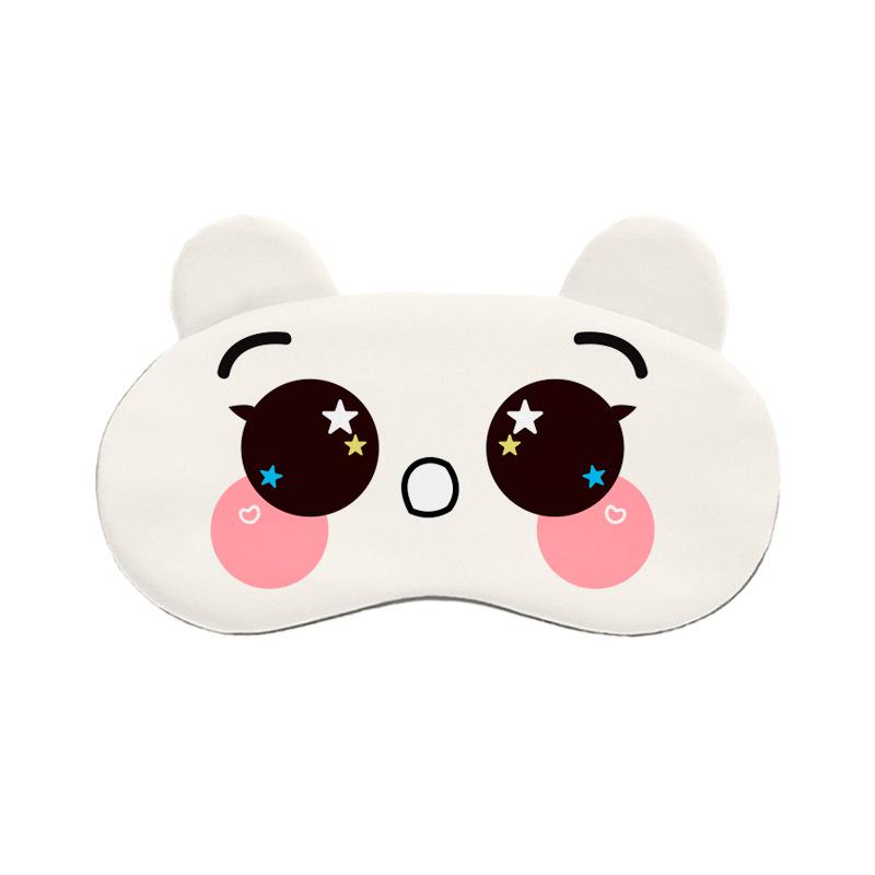 Maschera per Occhi Carina a Cartone Animato per Bambini con Impacco Caldo/Freddo – Maschera per Dormire Oscurante con Opzione Ghiaccio e Logo Personalizzabile Disponibile