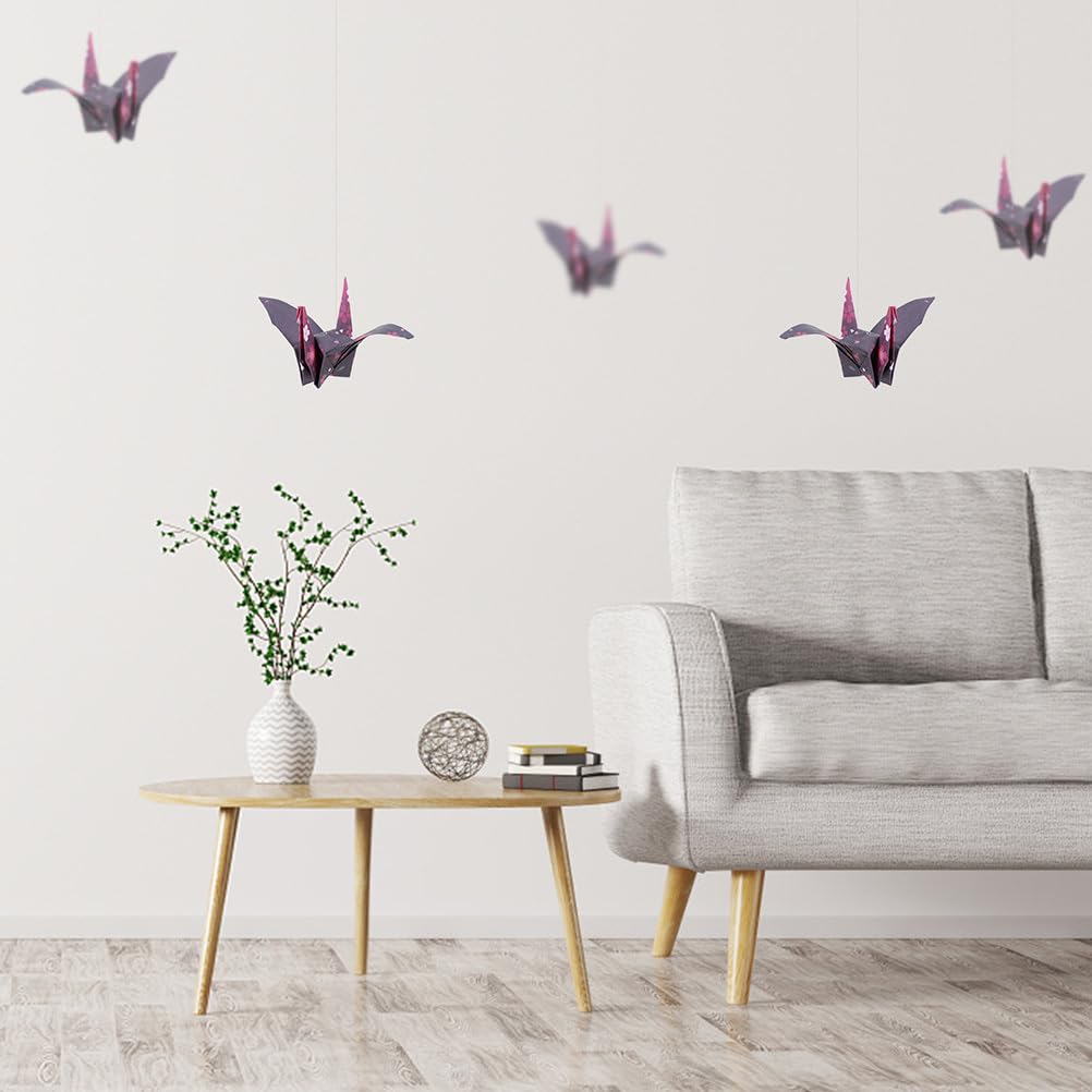 SEWACC Large Origami Paper Set with Cherry Blossom Colorful and Cute Origami Paper with Thousand Craft Colored DIY Paper 120 Sheets Double-Sided