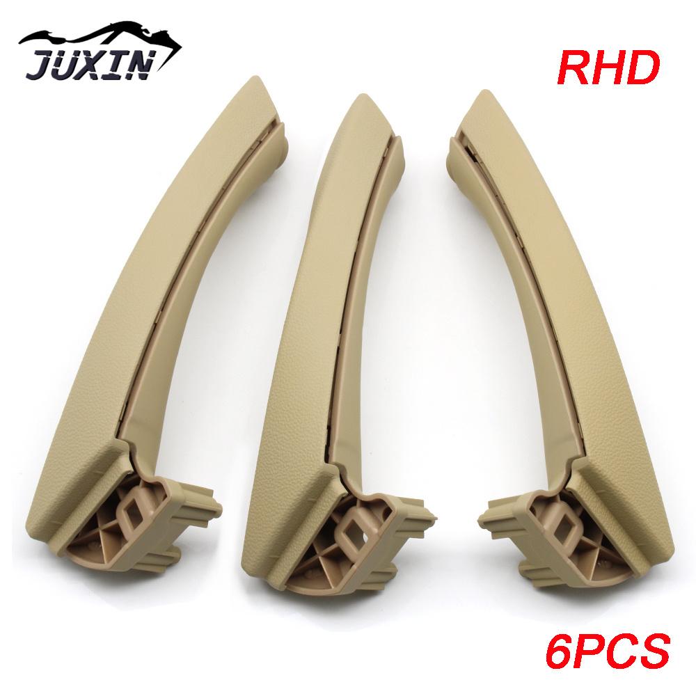 Εσωτερική λαβή αυτοκινήτου Εσωτερικό πάνελ πόρτας Τραβήξτε το κάλυμμα επένδυσης εμπρός πίσω αριστερά δεξιά Για BMW 3 series E90 E91 316 318 320 325