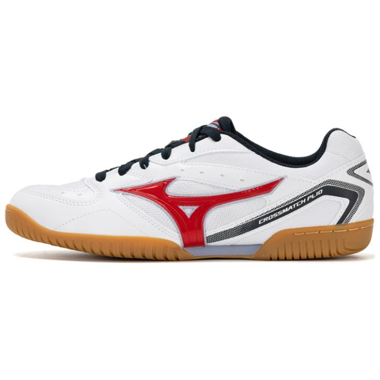 Mizuno Crossmatch Plio RX 4 Comfortable Non-Slip Durable Low-Top Training Shoes Unisex sneaker White Black 81GA183041