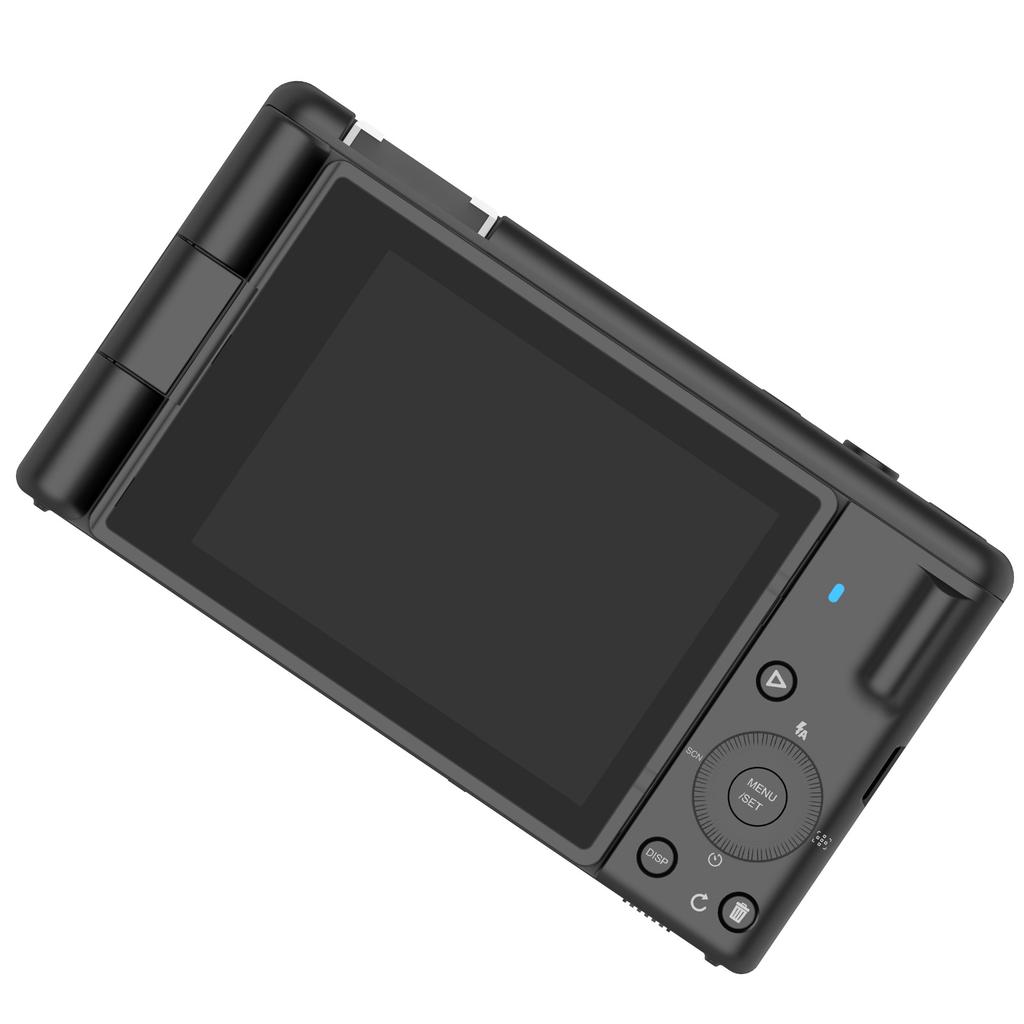 5K Digital Camera 80MP Auto Focus Stabilization 180 Degree Flip Screen Portable Camera 16x Zoom Vlog Travel Camera for