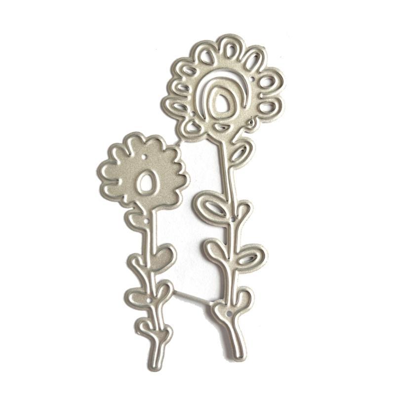 Flowers Metal Cutting Dies DIY Scrapbooking Decorative Embossing Paper Template