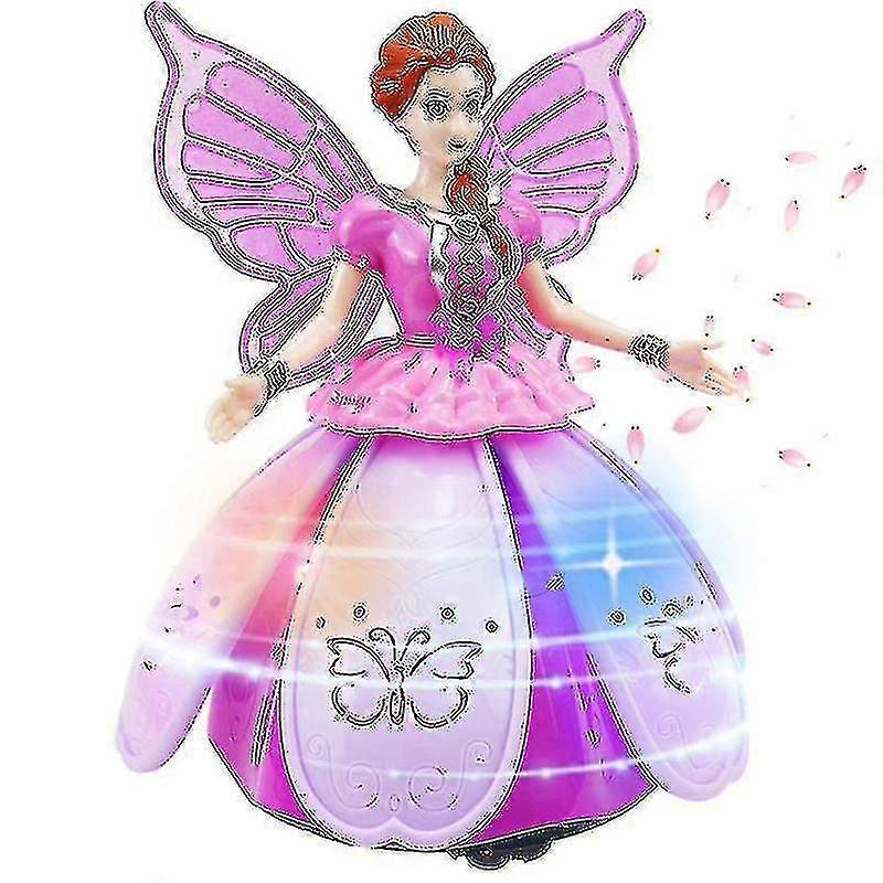 Dancing Princess Dolls Toys Rotating Dancing Princess With Light And Music Birthday