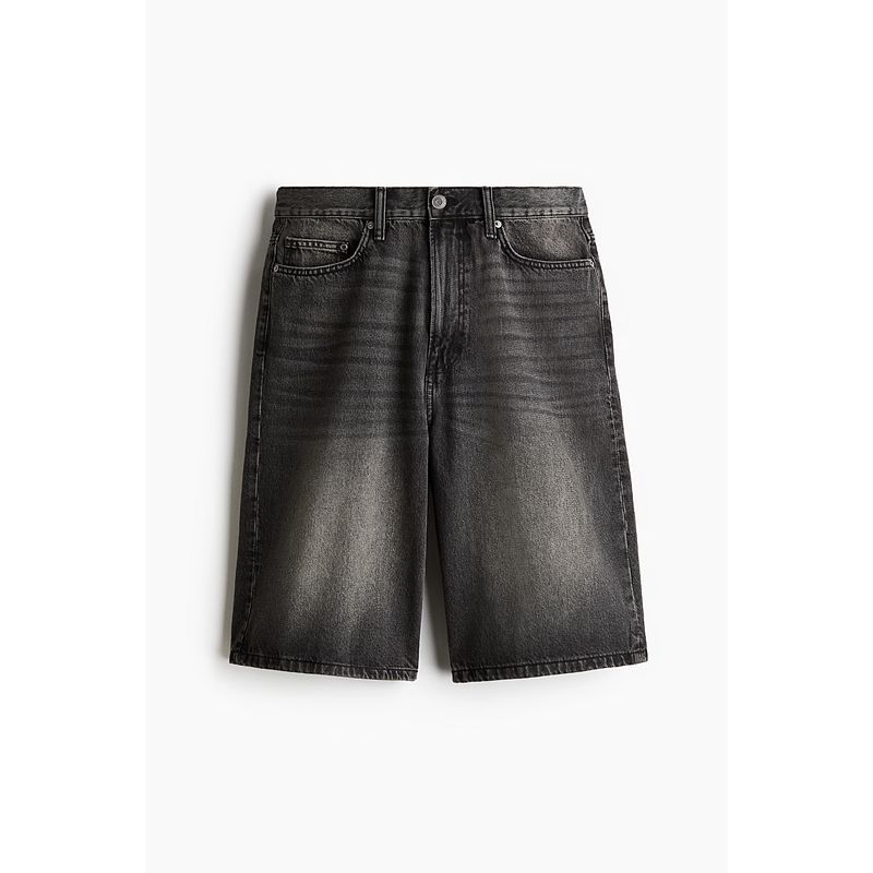 

HM Men s Jeans 2025 Autumn New Straight Cotton Fashion Casual Baggy Denim Shorts Denim Shorts 1260179