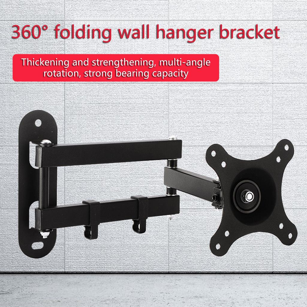 Wall Mount Swivel 360 Rotation Full Motion Adjustable Articulating for Echo Show