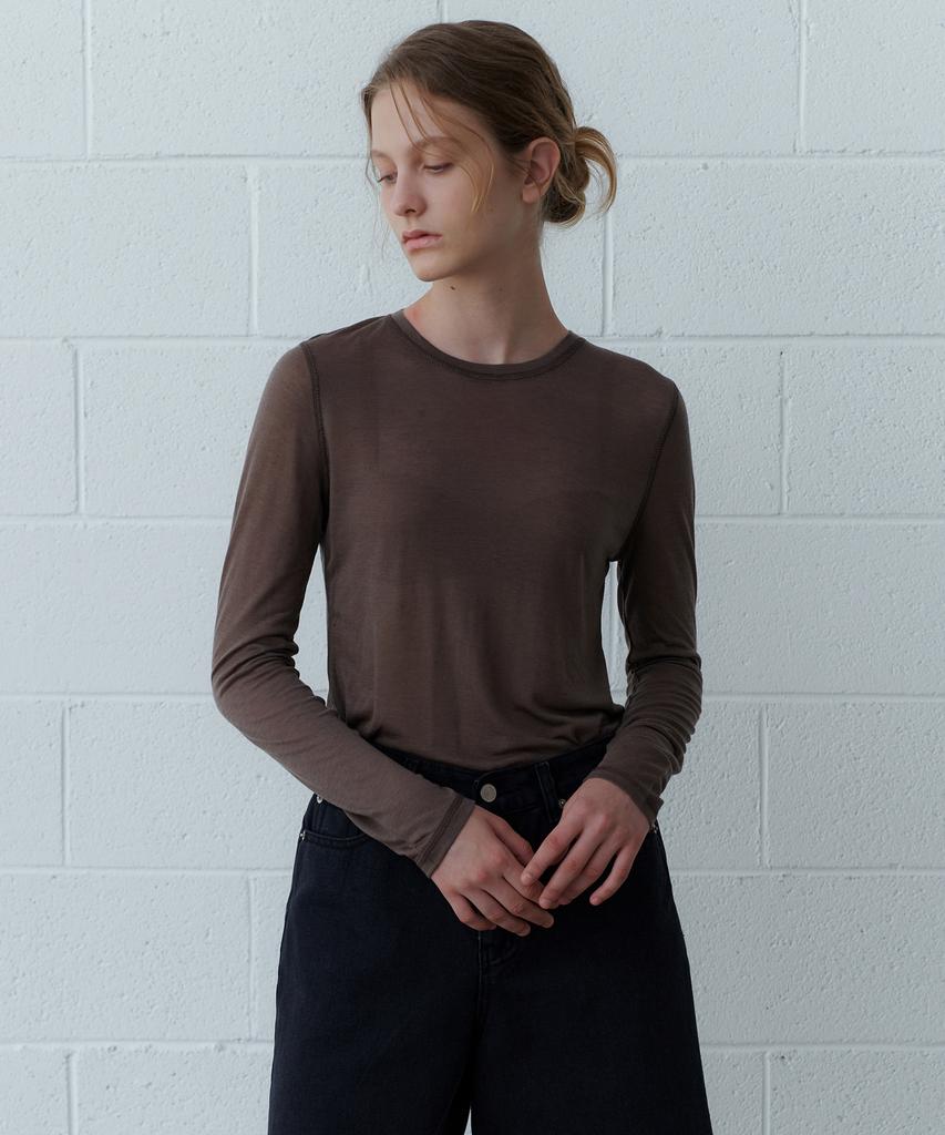 Yulago Nube Wool Tencel T-Shirt